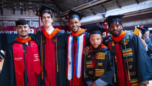 group of students at graduation